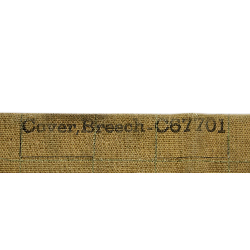 Housse combinée, Breech Cover et Muzzle Cover, C67701-C67703, pour Browning M2, calibre .50