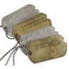 Dog Tags, WO (JG) Tom King, Hq. Co., 634th Tank Destroyer Bn., ETO