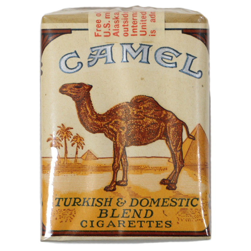 Pack, Cigarettes, Camel, For US Armed Forces Overseas, Unopened