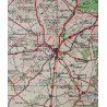 Map, British, ROUEN-PARIS, 1943