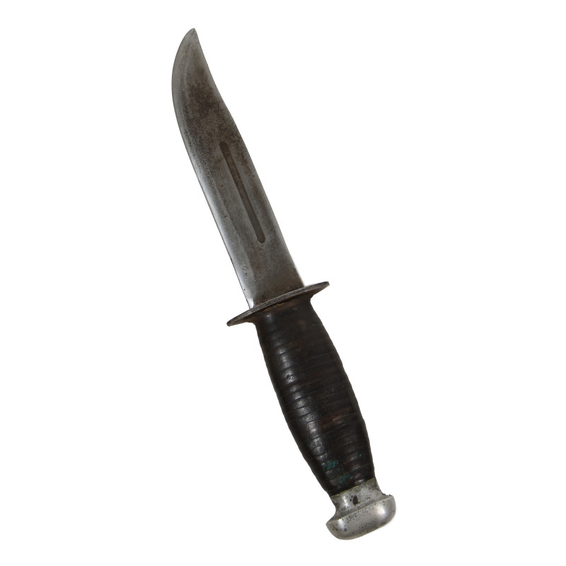 Knife, Fighting, Kinfolks, with Leather Scabbard, USMC