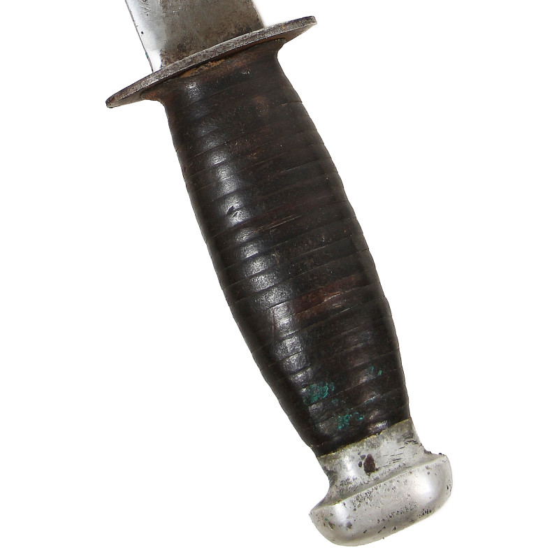 Couteau de combat, Kinfolks, avec fourreau en cuir, USMC