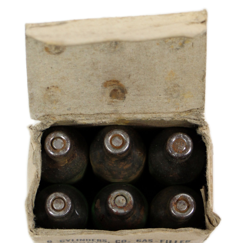 Box, 6 Cylinders, CO₂ Gas-Filled, SPECIALTIES MANUFACTURING CO., INC., Full