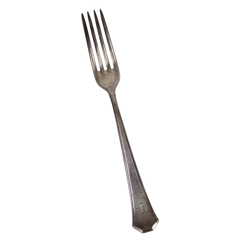 Fork, Silver, Personal Cutlery Set, Heinrich Himmler, Berchtesgaden, 101st Airborne Division