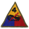 Insigne, 4th Armored Division, Avranches, Bastogne