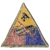 Insigne, 4th Armored Division, Avranches, Bastogne