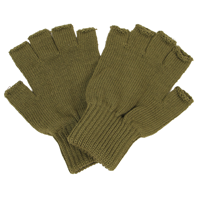 Mittens, Wool, OD Green, US Army, Luxe