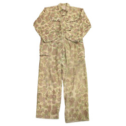 Combinaison HBT (Herringbone Twill) camouflée, US Army & USMC