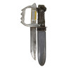 Couteau de combat, MK 2, KA-BAR, OLEAN, N.Y., USMC, modifié, avec fourreau, USN