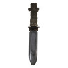 Knife, Fighting, MK 2, KA-BAR, OLEAN, N.Y., USMC, Modified,  with Scabbard, USN