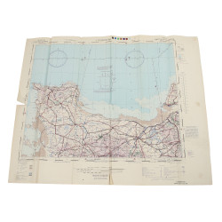 Map, Allied, CHERBOURG, Sheet M.30/9, 1944
