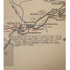 Carte, ADVANCE OF THE 5TH ARMORED VICTORY DIVISION - RHINE RIVER TO THE ELBE, 1945