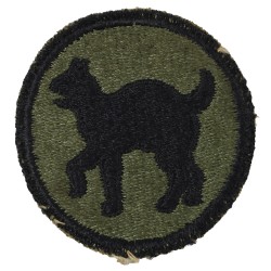 Insigne, 81st Infantry Division, Dos Vert, 1943