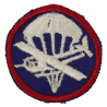 Insigne de calot, Airborne, troupe, twill