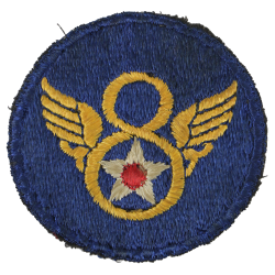 Insignia, Sleeve, 8th Air Force, USAAF, British-Made