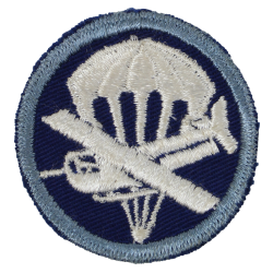 Insigne de calot, Airborne, troupe, twill