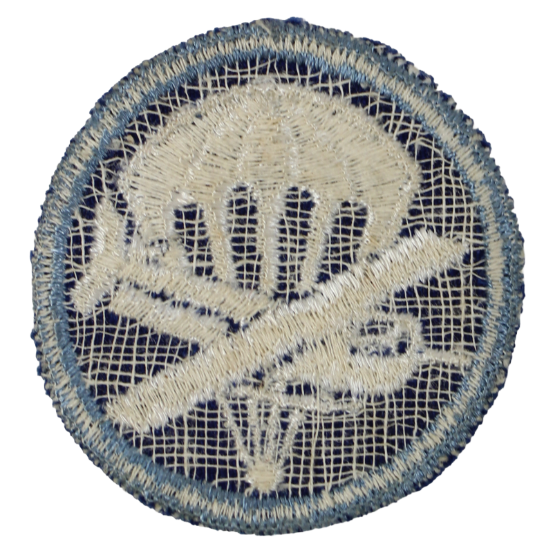 Insigne de calot, Airborne, troupe, twill