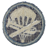 Insigne de calot, Airborne, troupe, twill