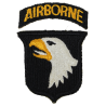 Insigne, 101st Airborne Division, Type 5, langue blanche