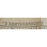 Carte britannique, 'S HERTOGENBOSCH, 1943, Market Garden