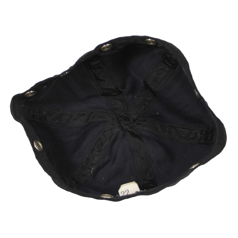 Coiffe, bleue, pour chapeau, US Navy, WAVES, taille 22