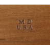 Seringue hypodermique, US Army Medical Department, dans son boîtier, AMERICAN HOSPITAL SUPPLY CORP.