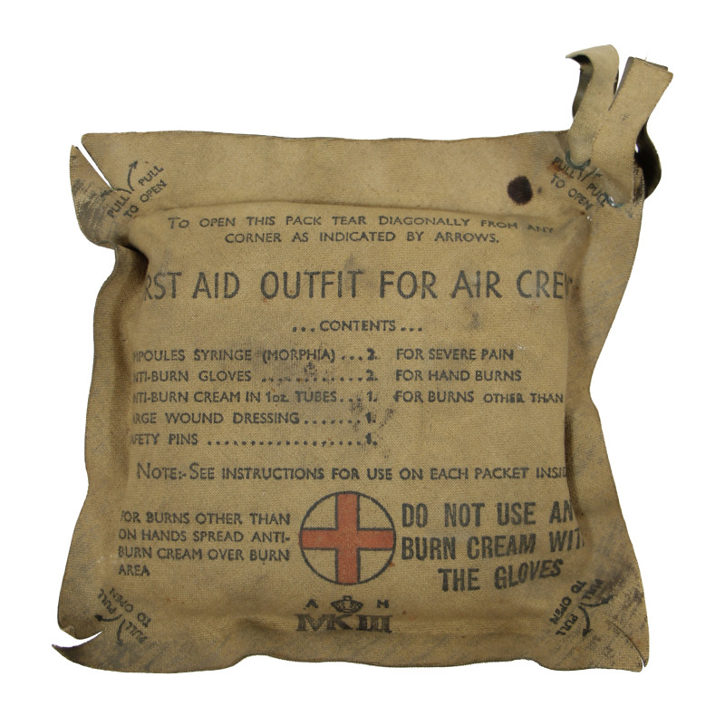 First Aid Outfit for Air Crew, Mk III, Air Ministry, Untouched