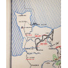 Carte, THE TREK OF THE 5TH ARMORED, 1945