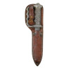 Knife, Knuckle, Made in New Zealand, with Scabbard, Leather