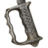 Knife, Knuckle, Made in New Zealand, with Scabbard, Leather