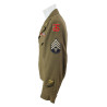 Jacket, Ike, T/4 Andrew Korsky, Jr., Co. A, 56th Arm. Eng. Bn., 11th Armored Division, ETO