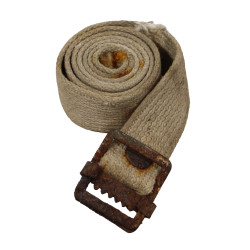 Sangle de jambe, 1er type, blanche, Normandie