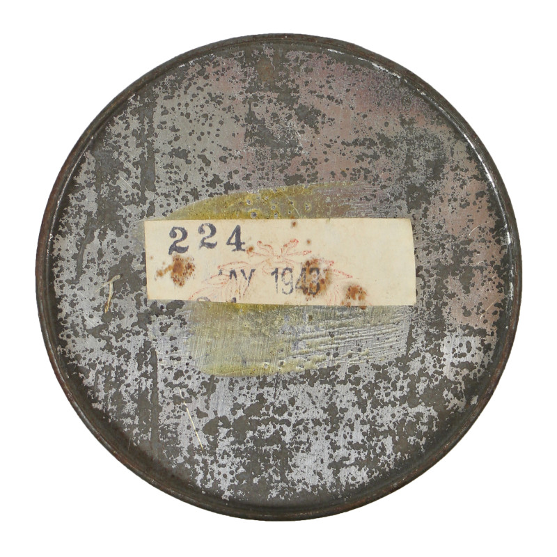 Paint, Detector, Vesicant, Liquid, No. 2, 1 Pint, May 1943, British Made, Normandy