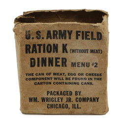 Boîte de ration K, Dinner, Menu 2, La Haye-du-Puits