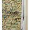 Maps, Silk, Escape, C/D & E/F, 1943, with Pouch, MAPS ONLY