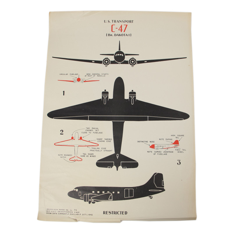 Manuel de maintenance, C-47 Skytrain, 1943