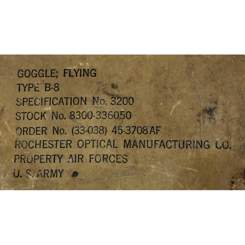 Goggle, Flying, Polaroid, Type B-8, USAAF, in Box