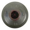 Mask, Gas, M38, German, 1942, with Canister, 1940, Ob. Gefr. Franz Mikschy