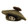 Tam O'Shanter, BUFFALO CAP & NECKWEAR LTD. 1940, Size 6 ¾, Queen's Own Cameron Highlanders of Canada