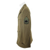 Coat, Serge, Wool, OD, Technical Sergeant, 42R, 1942