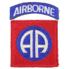 Insigne, 82nd Airborne Division, dos vert, 1943