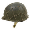 Helmet, M1, Swivel Loops, Schlueter, SEAMAN PAPER CO. Liner, Large-Mesh Net