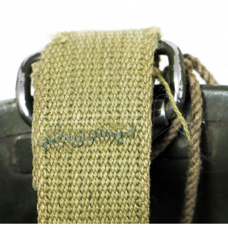 Helmet, M1, Swivel Loops, Schlueter, SEAMAN PAPER CO. Liner, Large-Mesh Net
