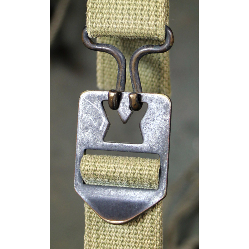 Casque M1, pattes mobiles, Schlueter, liner SEAMAN PAPER CO., filet à larges mailles