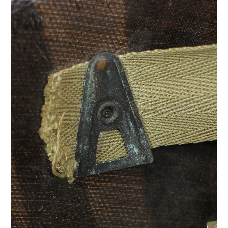 Casque M1, pattes mobiles, Schlueter, liner SEAMAN PAPER CO., filet à larges mailles