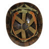 Casque M1, pattes mobiles, Schlueter, liner SEAMAN PAPER CO., filet à larges mailles