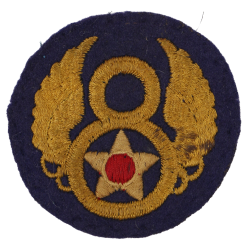 Insignia, 8th Air Force, USAAF, British-Made, Felt