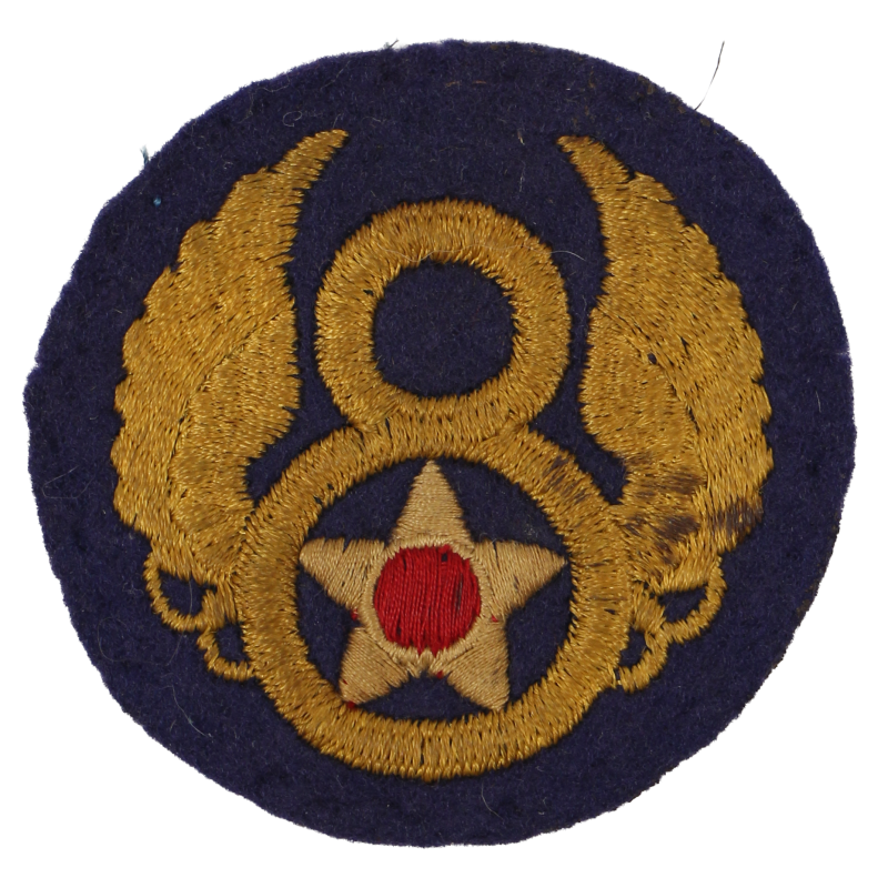 Insignia, 8th Air Force, USAAF, British-Made, Felt