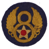 Insigne, 8th Air Force, USAAF, British-Made, feutre