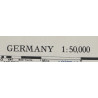Map, Allied, ADENAU, Germany, 1945, 4th ID